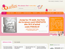Tablet Screenshot of misscouettes.com